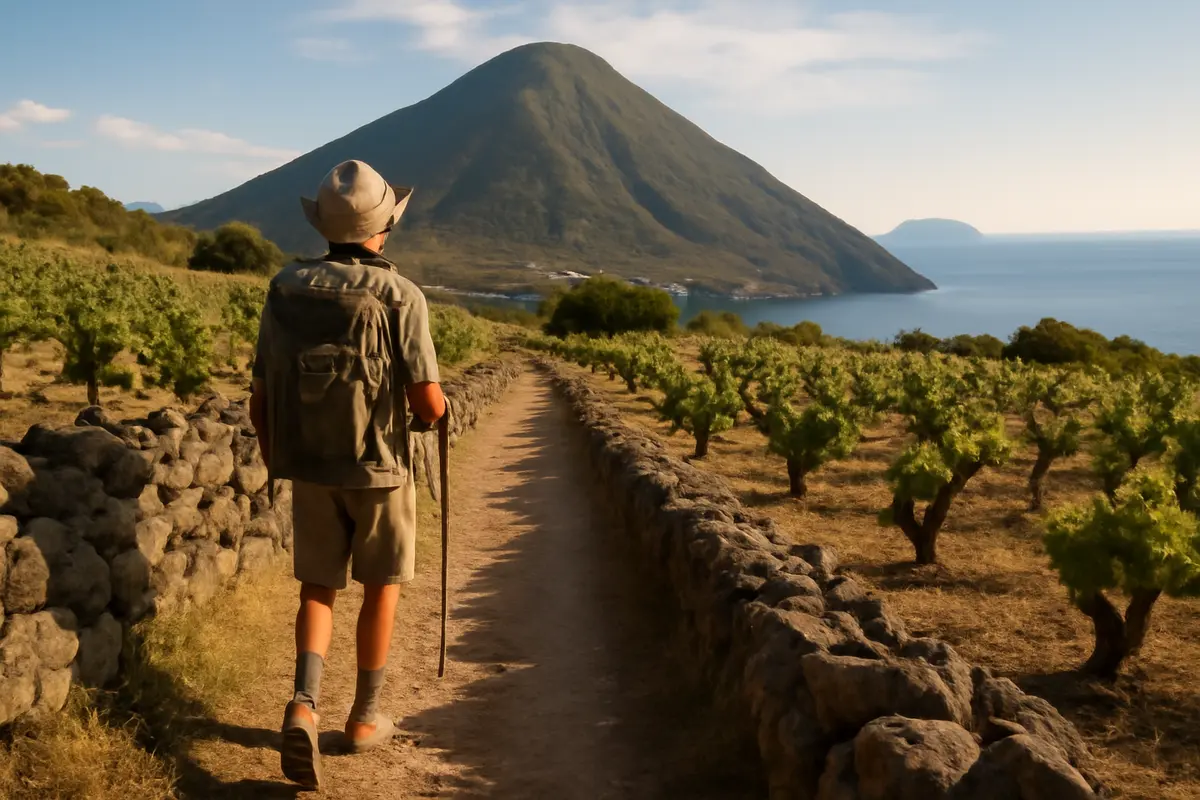 Qual è il trekking più emozionante a Salina? Scopri il percorso tra antichi vigneti e panorami segreti