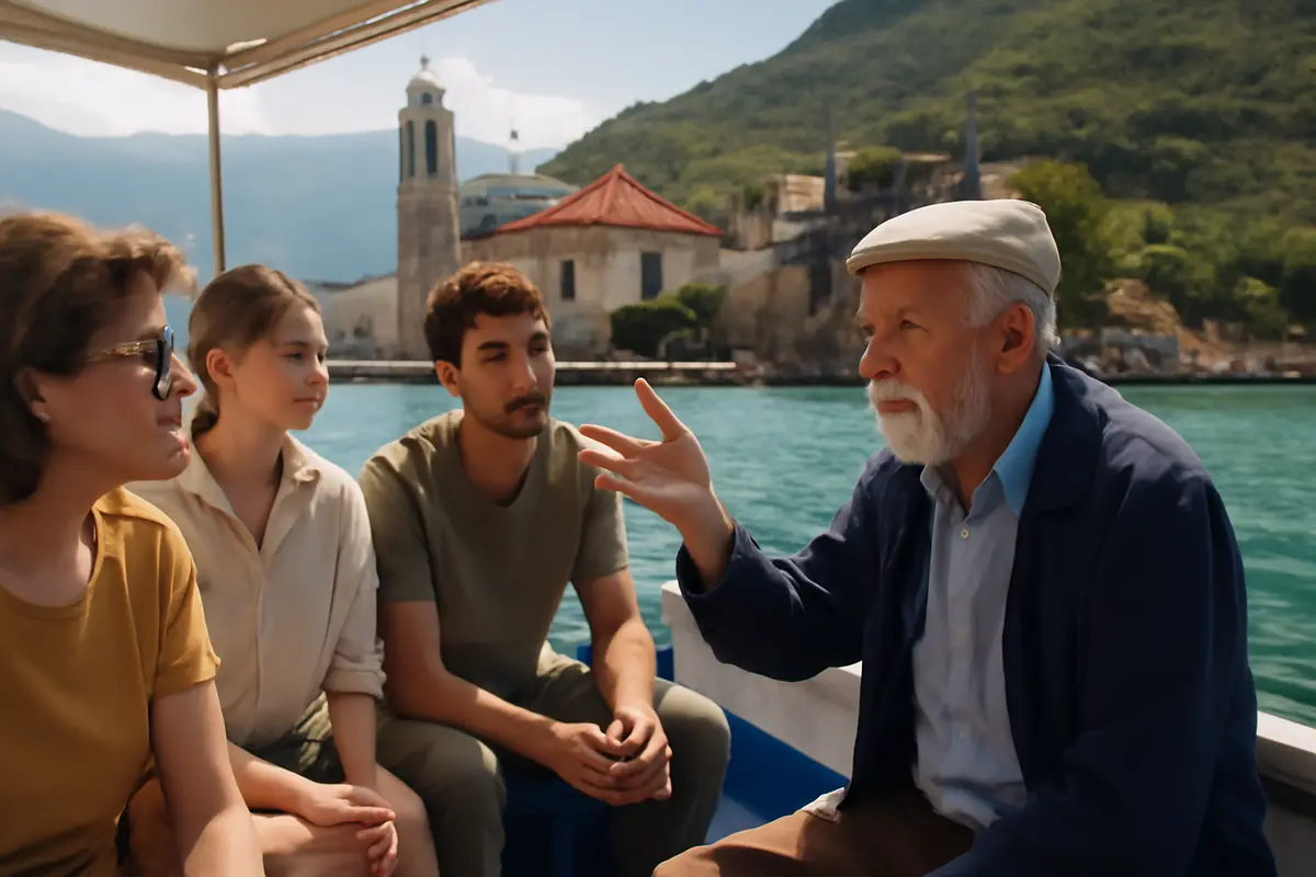 Giro dell’isola in barca con racconti storici: le soste più suggestive spiegate dagli anziani