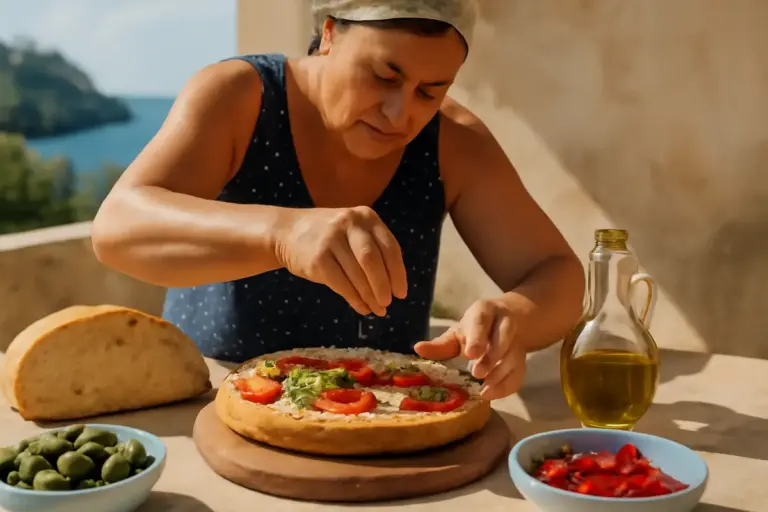 Come si prepara il ‘pane cunzato’ sull’isola di Salina? Variante segreta da provare solo qui