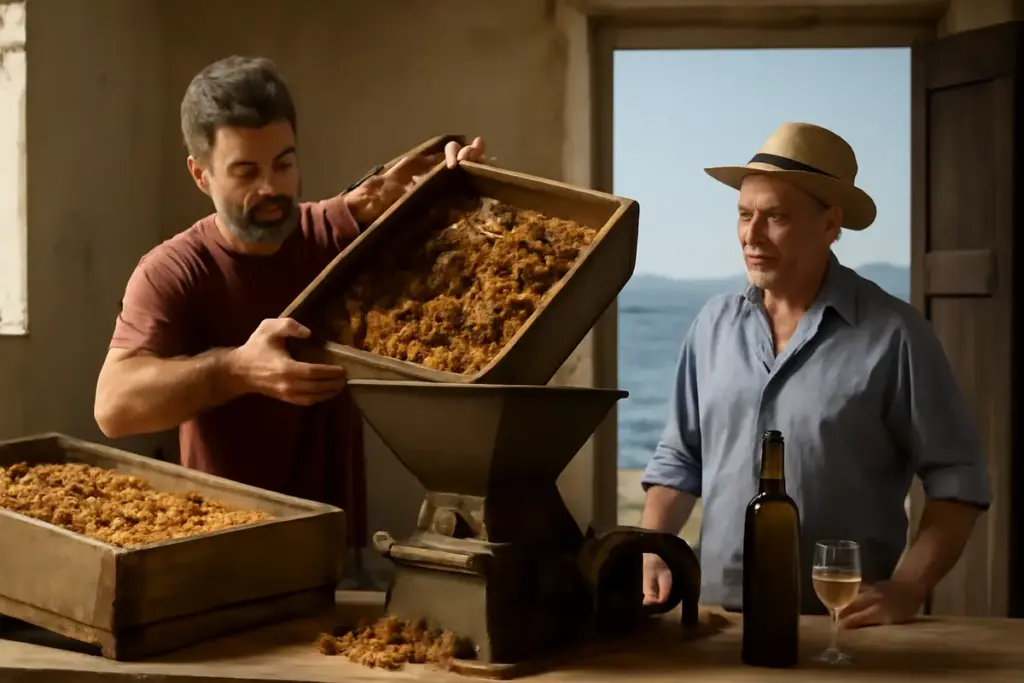 Come nasce la Malvasia di Salina: l’antico processo raccontato dai produttori locali