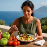 Cosa rende unica la cucina vegetariana a Salina? Gli ortaggi autoctoni che danno sapore ai piatti