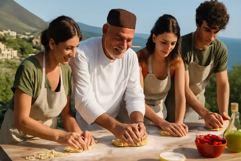 Laboratori di cucina locale sull’isola di Salina: metti le mani in pasta con chef del posto