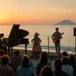 Concerti all’alba sulle spiagge di Salina: vivi un’esperienza sonora irripetibile con la brezza marina