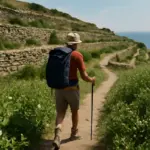 Escursioni tra i terrazzamenti di capperi: il percorso che mostra l’antico rapporto tra uomo e paesaggio