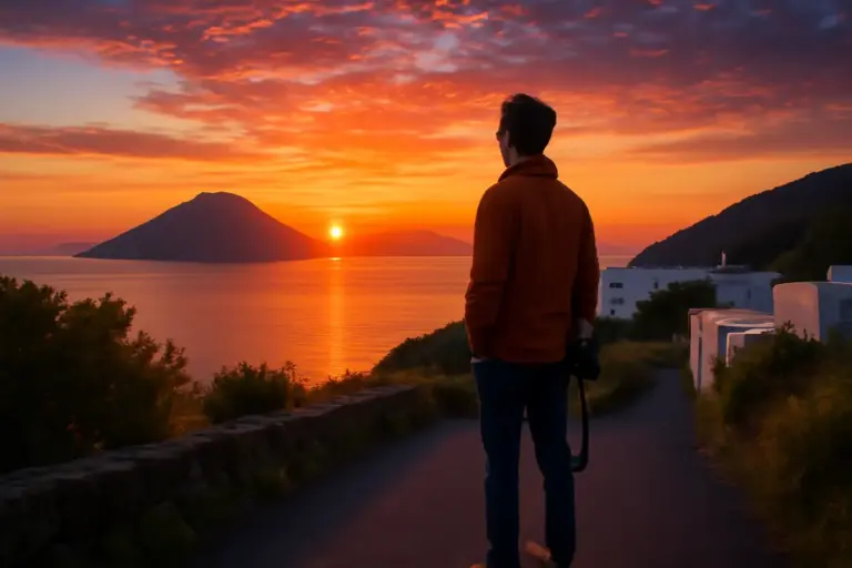 In quali punti di Salina l’alba è più intensa? Cammina dove i colori sorprendono anche i fotografi esperti