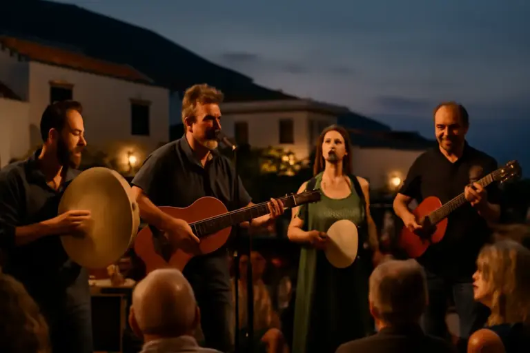 Partecipare a una serata musicale popolare a Salina: il modo migliore per conoscere i ritmi più antichi