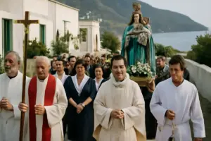 Come si svolge una vera processione a Salina? Dettagli su usanze poco visibili ai turisti