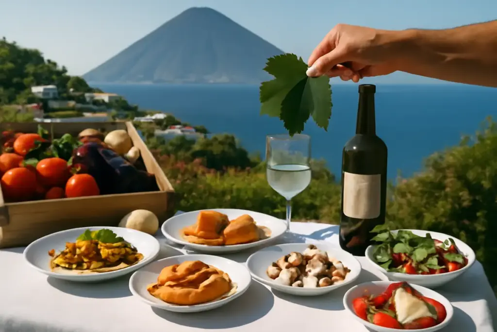 Menù degustazione a chilometro zero a Salina: come riconoscere quello veramente locale