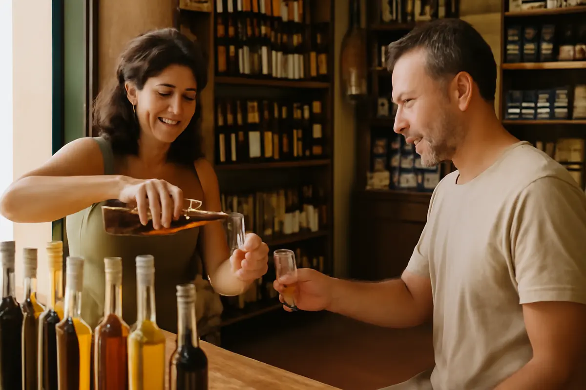 Dove comprare liquori artigianali di Salina? Le piccole botteghe che fanno assaggiare gratis agli ospiti